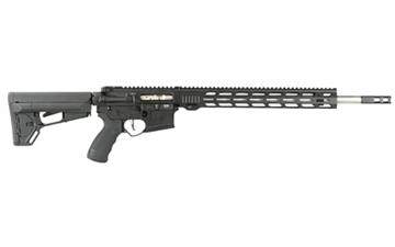 Picture of Alex Pro Firearms DMR 2.0, Semi-Automatic Rifle, AR, 204 Ruger, 18" Stainless Steel Barrel, 15" MLOK Handguard, Cerakote Finish, Black, Polymer Grip, Magpul ACS Stock, CMC Trigger, 1 Magazine, 20 Rounds RI246