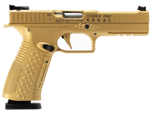 Picture of AMERICAN PRECISION FIREARMS STRIKE 1 ERGAL 9MM GOLD 10 AFS1E-9-GD-10-OR