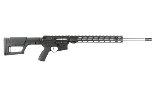 Picture of Alex Pro Firearms Varmint 2.0, Semi-Automatic Rifle, AR, 6mm Arc, 22" Stainless Steel Barrel, 15" MLOK Handguard, Cerakote Finish, Black, Nickel Boron BCG, Ergo Grip, Magpul PRS Stock, CMC Trigger, 1 Magazine, 24 Rounds RI259