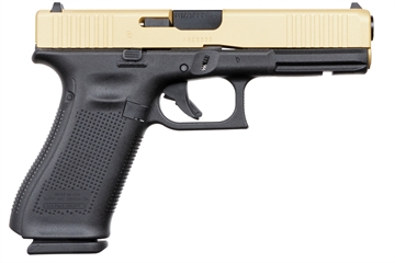 Picture of Apollo Custom Glock 17G5 9MM 17RD GOLD SLIDE ACG-57017