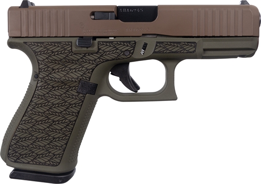 Picture of Apollo Custom|Glock 19 9MM 15R LEAF OD BRN ACG-57082