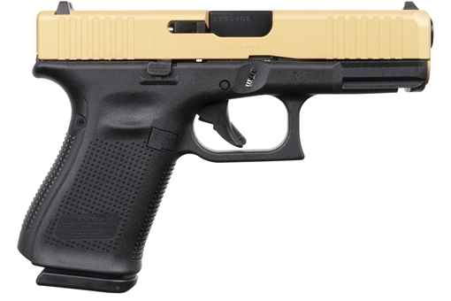 Picture of Apollo Custom|Glock 19G5 9MM 15RD GOLD SLIDE ACG-57031