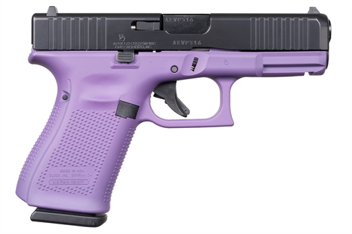 Picture of Apollo Custom|Glock 19G5 9MM 15RD PURP BLK ACG-57025