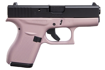 Picture of Apollo Custom Glock 42 380 6RD PINK BLK ACG-00849
