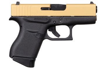 Picture of Apollo Custom Glock 43 9MM 6RD GOLD SLIDE ACG-57004
