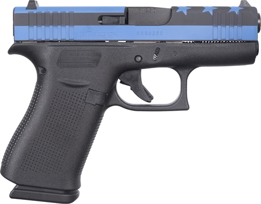 Picture of APOLLO CUSTOM 43X 9MM 10R STR STRP BL/BK ACG-57078