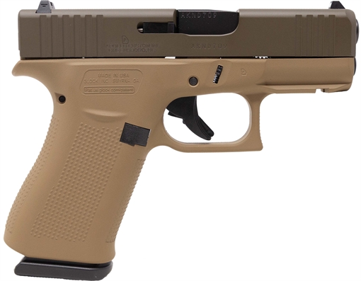 Picture of Apollo Custom|Glock 43X 9MM 10RD DDE PATB RAIL ACG-00862FRN