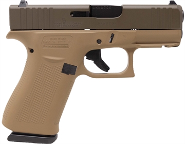 Picture of Apollo Custom Glock 43X 9MM 10RD DDE PATB RAIL ACG-00862FRN