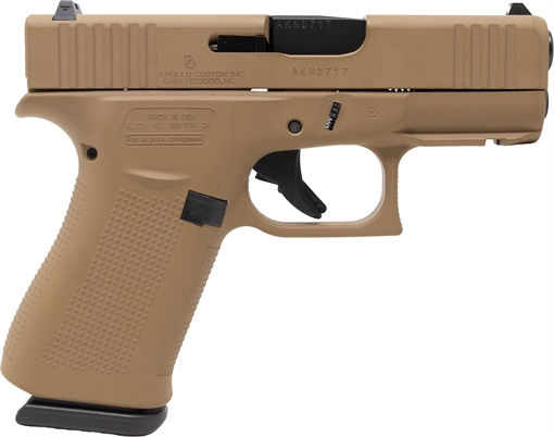 Picture of Apollo Custom|Glock 43X 9MM 10RD DDE RAIL ACG-00863FRN