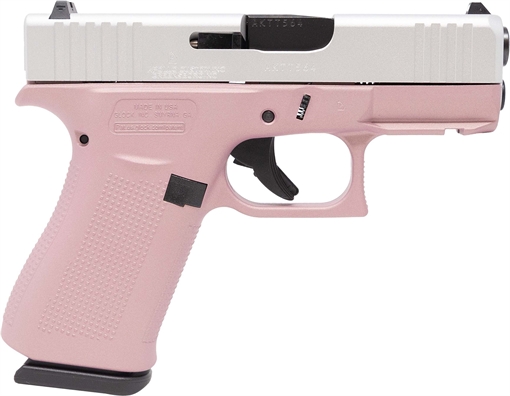 Picture of Apollo Custom|Glock 43X 9MM 10RD PINK SA RAIL ACG-00869FRN