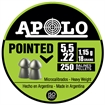Picture of APOLO PELLETS 22 POINTED 18 GRAIN 250 PACK E19601