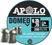 Picture of APOLO PELLETS 25 DOMED 33GR 200 PACK E19912