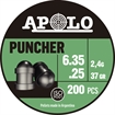 Picture of APOLO PELLETS 25 PUNCHER 37GR 200 PACK E19972