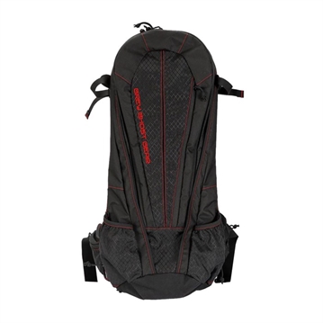 Picture of Grey Ghost Gear APPARITION BAG BLACK/BLACK DIAMOND WITH RED STITCHING GTG5874-2-2D