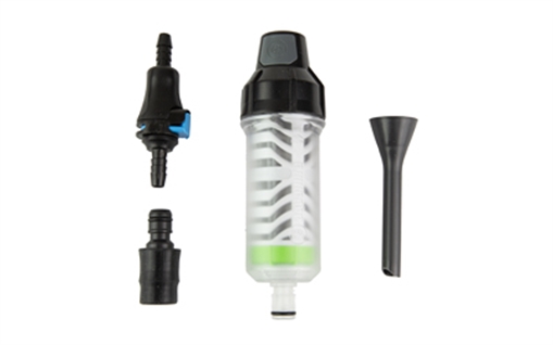 Picture of Aquamira Frontier Max, Filtration System, Includes Backcountry Green Filter, Black and Gray 67022