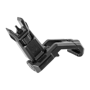 Picture of Magpul MAG525-BLK MBUS Pro Offset Sight Front QPQ Melonited Steel Construction for AR-15 MAG525BLK