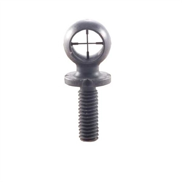 Picture of Kns Precision CROSSHAIRS DUPLEX HOODED FRONT SIGHT BRASS BLACK ARHDDU