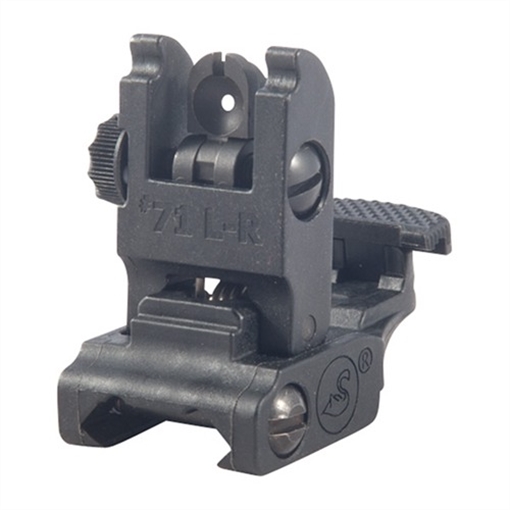 Picture of A.R.M.S. AR-15 FLIP-UP ADJUSTABLE LOW PROFILE REAR SIGHT BLACK 71L-R