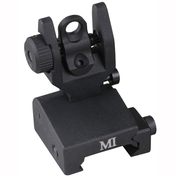 Picture of Midwest Industries AR-15 FLIP-UP ADJUSTABLE REAR SIGHT BLACK MCTAR-SPLP