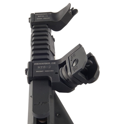 Picture of Dueck Defense AR-15 OFFSET RAPID TRANSITION SIGHT SET BLACK RTS-SET