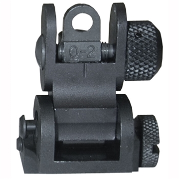 Picture of Yankee Hill Machine Co., Inc. AR-15 FLIP-UP TACTICAL REAR SIGHT BLACK YHM-9680