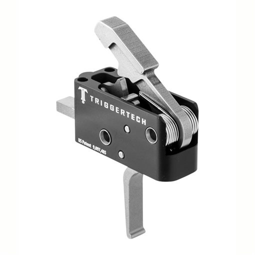 Picture of TriggerTech Trigger, 3.5LB Pull Weight, Fits AR-15, Competitive Flat Trigger, Two Stage, Stainless Finish, Includes Installation Tools, Instruction Book, & TriggerTech Patch AR0-TBS-33-NNF AR0TBS33NNF