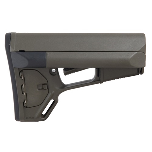 Picture of Magpul MAG370-ODG ACS Carbine Stock OD Green Synthetic for AR-15, M16, M4 with Mil-Spec Tube (Tube Not Included) MAG370ODG