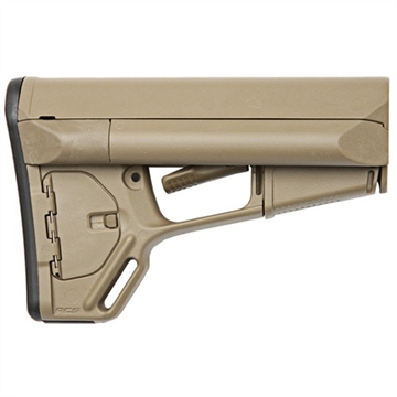 Picture of Magpul MAG370-FDE ACS Carbine Stock Flat Dark Earth Synthetic for AR-15, M16, M4 with Mil-Spec Tube (Tube Not Included) MAG370FDE