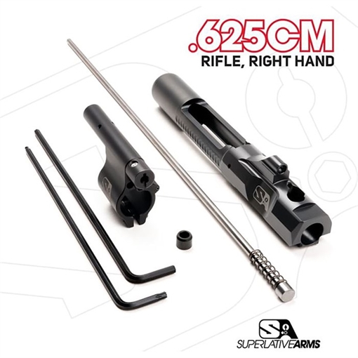 Picture of Superlative Arms Llc AR-15 ADJ PISTON SYSTEM W/CLAMPON .625'' GAS BLOCK RIFLE RH SABO-PS-RFD-R625CM