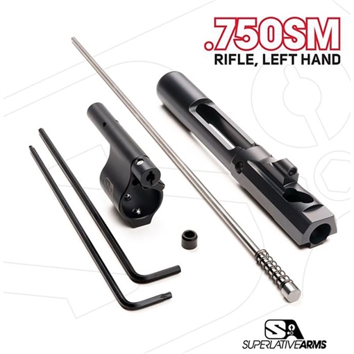 Picture of Superlative Arms AR-15 ADJ PISTON SYSTEM W/SOLID .750'' GAS BLOCK RIFLE LH SABO-PS-LFD-R750SM