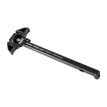 Picture of Geissele Automatics Airborne Charging Handle, Low Profile Lever Design, 7075-T6 Aluminum, Ambidextrous, Black Finish, Fits AR 15 05-497B