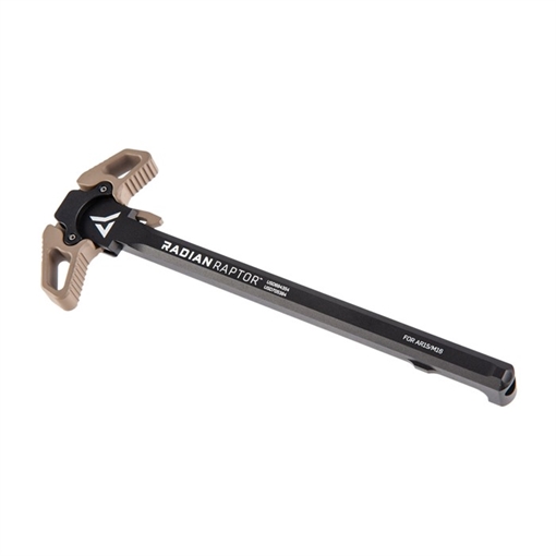 Picture of Radian Weapons Raptor Charging Handle & 45/90 Talon Safety, FDE, Ambi Controls, Fits Mil-Spec AR-15/M16 Platform R0299
