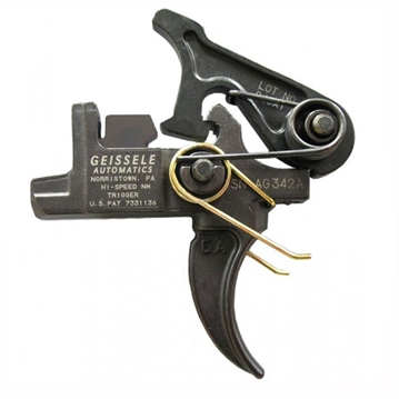 Picture of Geissele Automatics HI-SPEED NATIONAL MATCH 2-STAGE CURVED TRIGGER SET FOR AR-15 05-181