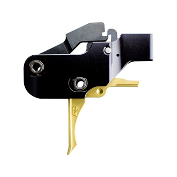 Picture of American Trigger Corporation AR GOLD FLAT TRIGGER ADJUSTIBLE ARGOLD-FLAT-ADJ