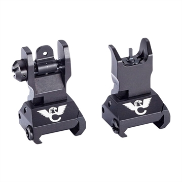 Picture of Wilson Combat AR Platform Sight Set Manual Deploy Picatinny Rail Mount TR-BUS