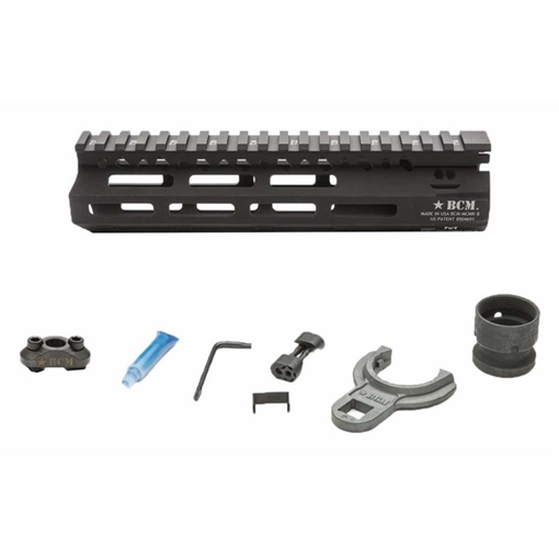 Picture of Bravo Company MCMR HANDGUARD 8'' M-LOK FREE FLOAT BLACK BCM-MCMR-8-556-BLK