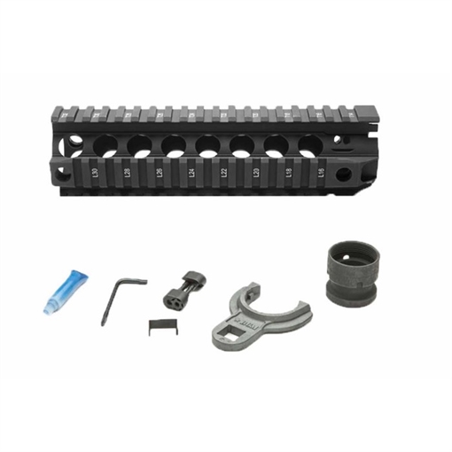 Picture of Bravo Company Quad Rail, Picatinny Rail, Fits AR Rifles, 8", Black BCM-QRF-8-556-BLK