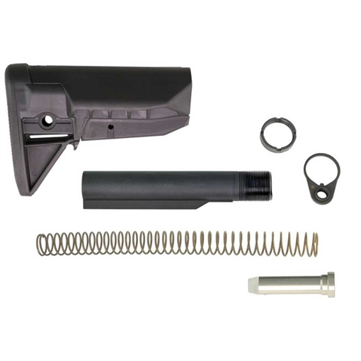 Picture of Bravo Company MOD 0 SOPMOD STOCK ASSY COLLAPSIBLE MIL-SPEC BLK BCM-GFSK-MOD0-SPMD-BLK