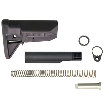 Picture of Bravo Company MOD 0 SOPMOD STOCK ASSY COLLAPSIBLE MIL-SPEC BLK BCM-GFSK-MOD0-SPMD-BLK