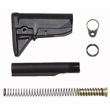 Picture of Bravo Company AR-15 BCMGUNFIGHTER STOCK ASSY COLLAPSIBLE MIL-SPEC BLK BCM-GFSK-MOD-0-BLK