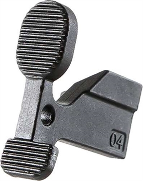 Picture of PATRIOT ORDNANCE AR15 UNIVERSAL BOLT CATCH BLACK ANODIZED 00667