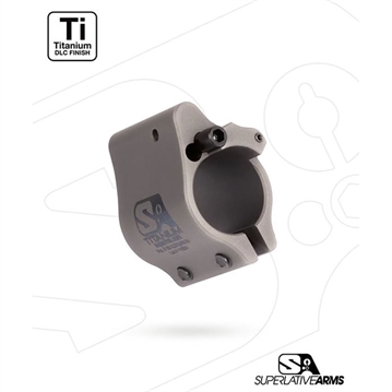 Picture of Superlative Arms AR-15 CLAMP ON TITANIUM ADJUSTABLE GAS BLOCK .625'' GRAY SABO-DI-625CGT