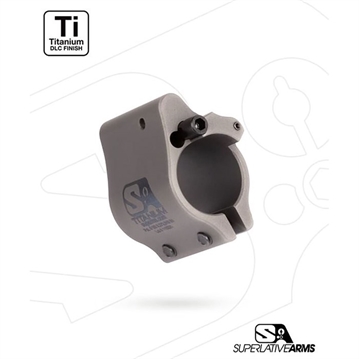 Picture of Superlative Arms AR-15 CLAMP ON TITANIUM ADJUSTABLE GAS BLOCK .750'' GRAY SABO-DI-750CGT