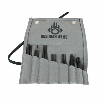 Picture of Obsidian Arms AR-15 COMPLETE ARMORER'S 12 PIECE PUNCH SET OA-APS-15-12
