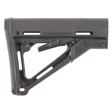 Picture of Magpul MAG310-BLK CTR Carbine Stock Black Synthetic for AR-15, M16, M4 with Mil-Spec Tube (Tube Not Included) MAG310BLK