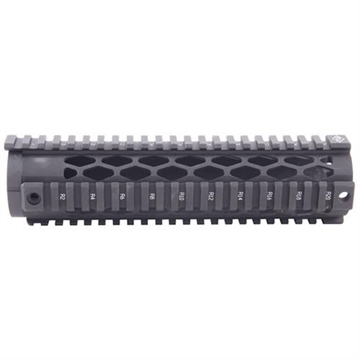 Picture of Yankee Hill Machine Co Diamond Series Forearm, 9.290", Midlength, Fits AR-15, Black YHM-9633-DX