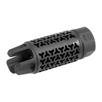 Picture of Precision Armament EFAB HYBRID FLASH HIDER 22 CAL 1/2-28 SS IONBOND A04484