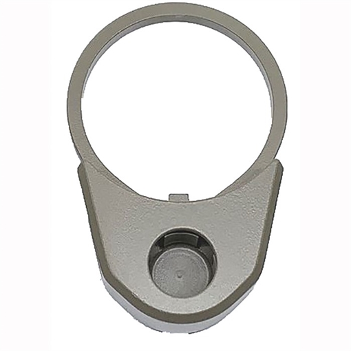 Picture of Forward Controls Design END PLATE W/ 3-QD SLING SWIVEL SOCKETS FDE CERAKOTE ESF-H, 4140, FDE