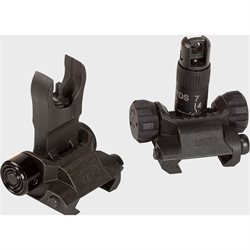 Picture of Lmt Defense AR-15 IMPERIAL BUIS SIGHT SET BLACK L8BUIS556