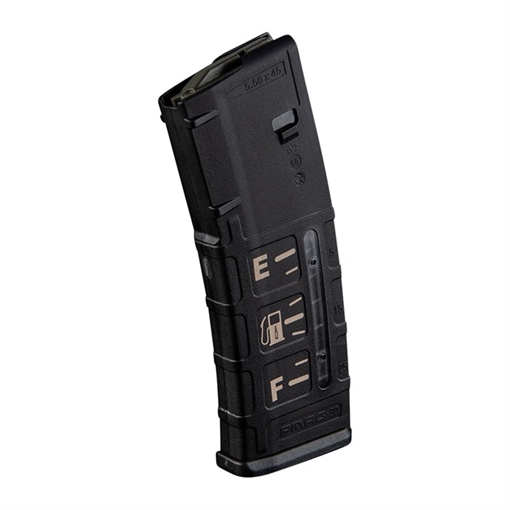 Picture of Brownells AR-15 223/5.56 30RD POLYMER MAGAZINE, BLACK, FUEL LEVEL NONE